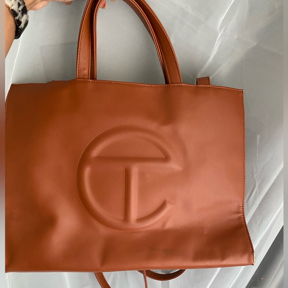 TELFAR Medium Shopping Bag - Tan